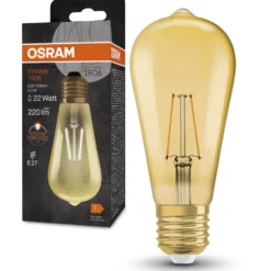 Ledvance Vintage 1906 E27 edisonpære, 2400K, 2,5W