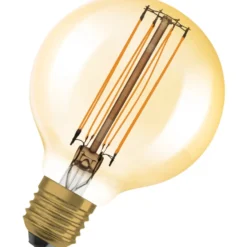 Ledvance Vintage 1906 E27 globepære, 2200K, 8,8W, Ø8 cm