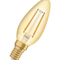 Ledvance Vintage 1906 E14 kertepære, 2400K, 2,5W