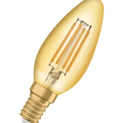 Ledvance Vintage 1906 E14 kertepære, 2400K, 4W