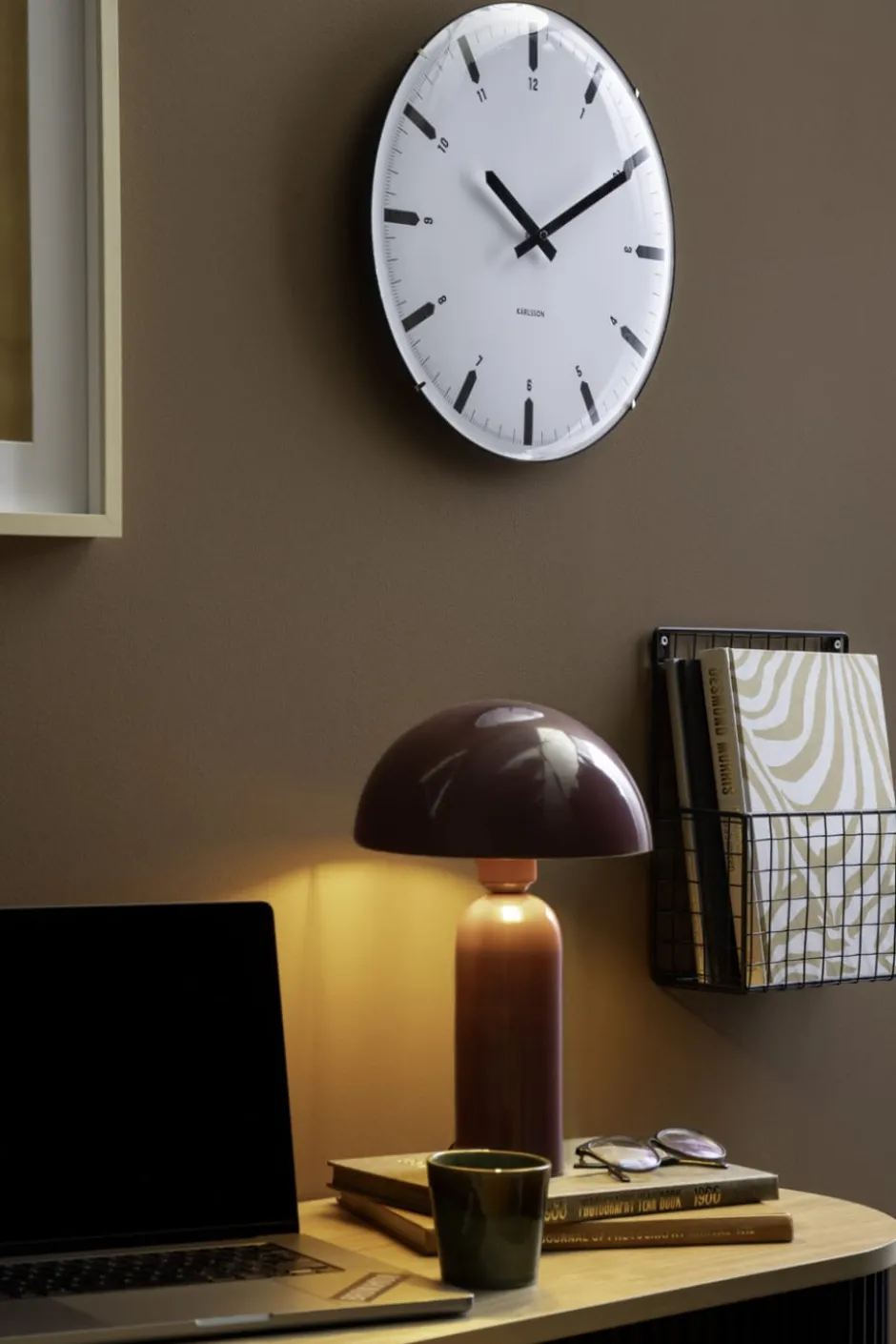 Leitmotiv Atrayente bordlampe, bordeaux
