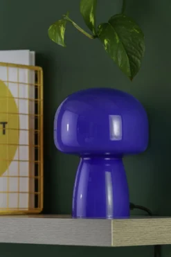 Leitmotiv Fervor bordlampe, blå