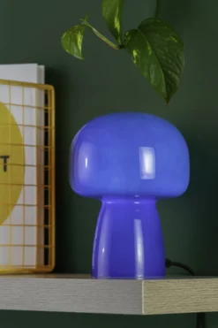 Leitmotiv Fervor bordlampe, blå