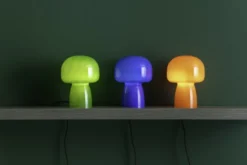 Leitmotiv Fervor bordlampe, blå