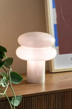 Leitmotiv Incesante Double bordlampe, grå