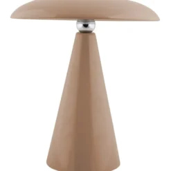 Leitmotiv Phoebe genopladelig bordlampe, brun