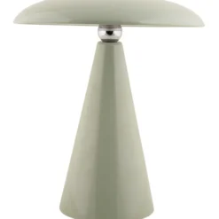 Leitmotiv Phoebe genopladelig bordlampe, grøn