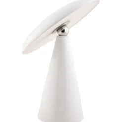 Leitmotiv Phoebe genopladelig bordlampe, hvid