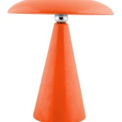 Leitmotiv Phoebe genopladelig bordlampe, orange