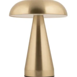 Leitmotiv Rachel genopladelig bordlampe, messing