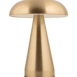 Leitmotiv Rachel genopladelig bordlampe, messing