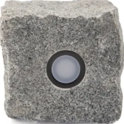 Light By Juhl chaussesten med Cosmos sort spot, 9x9x9 cm, earl blue