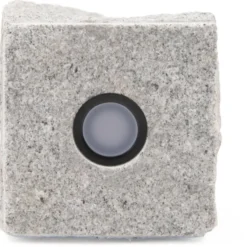 Light By Juhl chaussesten med Cosmos sort spot, 9x9x9 cm, earl grey