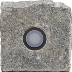 Light By Juhl chaussesten med Cosmos spot, 9x9 cm, sort