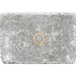 Light By Juhl holmegaardsten med Cosmos messing spot, 14x21x5,5 cm, antracit