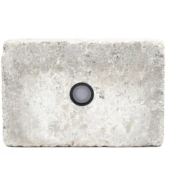 Light By Juhl holmegaardsten med Cosmos sort spot, 14x21x5,5 cm, grå