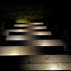Light By Juhl Saga trappespots til indbygning, sølv, 10-pak