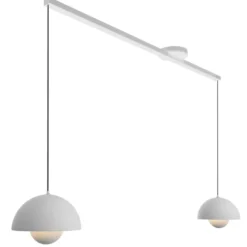 Lightswing Twin ophængssystem, 110 cm, hvid