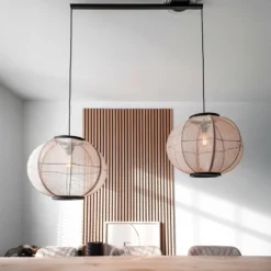 Lightswing Twin ophængssystem, 110 cm, sort
