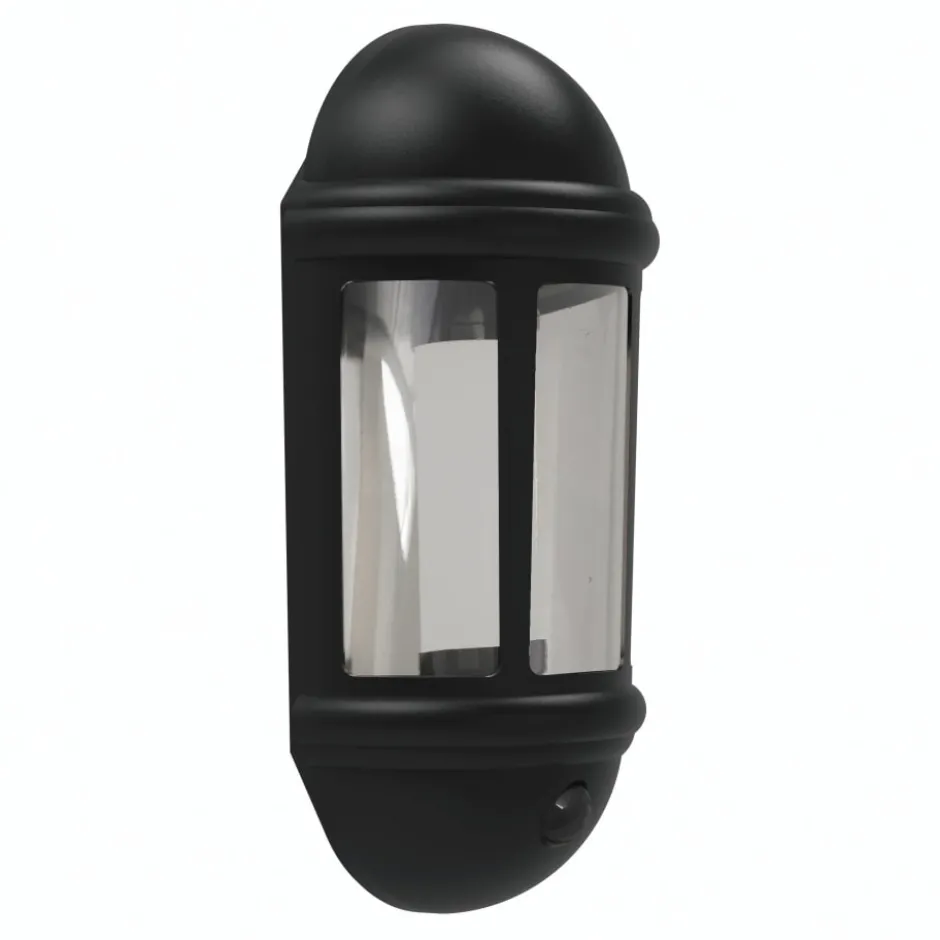 4lite Lantern Half udendørs væglampe med sensor