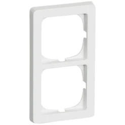 LK Fuga Baseline 63 ramme, 2x1 modul, hvid