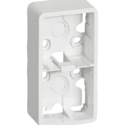 LK Fuga Baseline 50 underlag, 2x1 modul, hvid