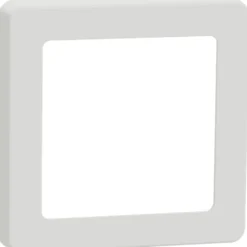 LK Fuga Base 63 ramme, 1 modul, hvid