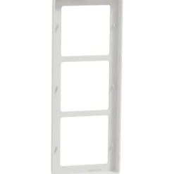 LK Fuga Base 63 ramme, 3 modul, hvid