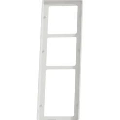 LK Fuga Base 63 ramme, 3,5 modul, hvid