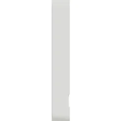 LK Fuga Base 63 ramme, 3,5 modul, hvid