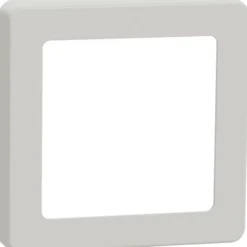 LK Fuga Base 63 ramme, 1 modul, lysegrå
