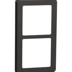 LK Fuga Base 63 ramme, 2x1 modul, koksgrå