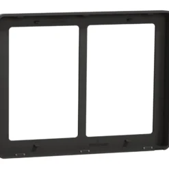 LK Fuga Base 63 ramme, 2x1,5 modul, koksgrå
