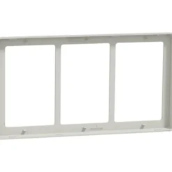 LK Fuga Base 63 ramme, 3x1,5 modul, lysegrå
