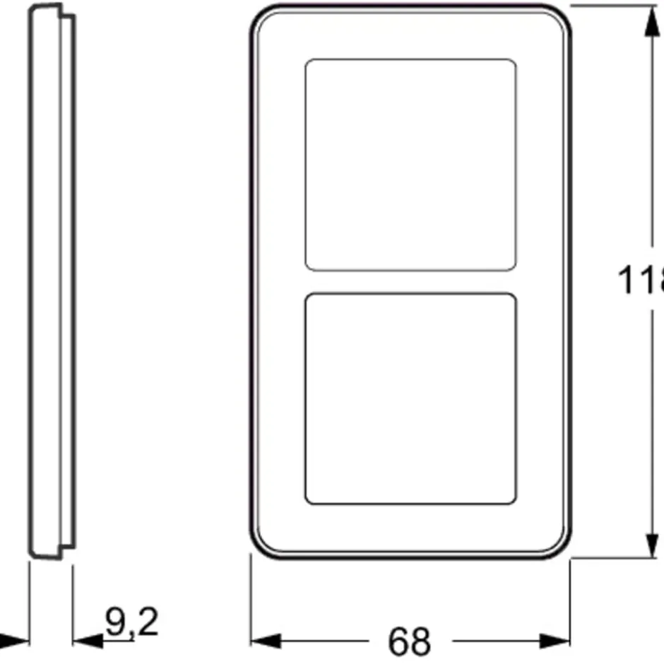 LK Fuga Choice designramme, 2 modul