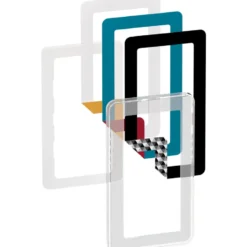 LK Fuga Choice designramme, 1x2 modul