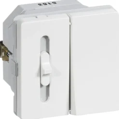LK Fuga LED skydelysdæmper m/korrespondance, 1 modul, hvid