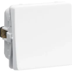 LK Fuga 1 polet afbryder, 1 modul, hvid