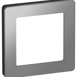 LK Fuga Pure 66 designramme, 1 modul, stål