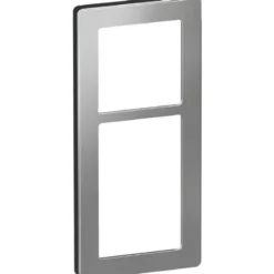 LK Fuga Pure 66 designramme, 2,5 modul, stål