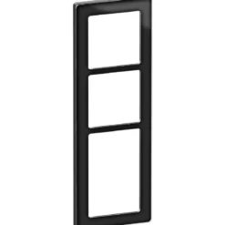 LK Fuga Pure 66 designramme, 3,5 modul, sort