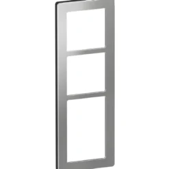 LK Fuga Pure 66 designramme, 3,5 modul, stål