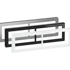 LK Fuga Pure 66 designramme, 2x2 modul, hvid