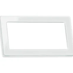 LK Fuga Pure 66 glasramme, 1x2 modul, hvid