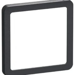 LK Fuga Slim designramme, 1 modul, koksgrå