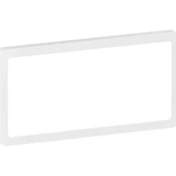 LK Fuga Slim designramme, 1x2 modul, hvid