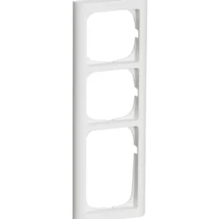 LK Fuga Softline 63 ramme, 3,5 modul, hvid