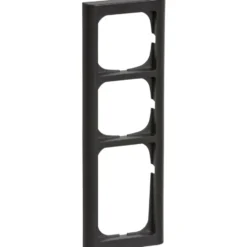 LK Fuga Softline 63 ramme, 3,5 modul, koksgrå
