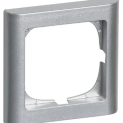 LK Fuga Softline 63 ramme, 1 modul, metallic
