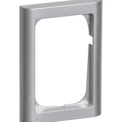 LK Fuga Softline 63 ramme, 1,5 modul, metallic